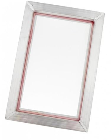 kowaku Aluminium Siebdrucksieb Deluxe 100T, Einfach zu Säubern, für Den Heimgebrauch Oder Kleine Geschäfte, 20 cm X 25 cm X 1.8