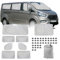 Opaltool Oscurante Termico Interno per Ford Transit Custom 2012-2025, 8 Pezzi LWB Parasole per Parabrezza Resistenti ai Raggi UV per la Privacy e il Controllo Della Temperatura