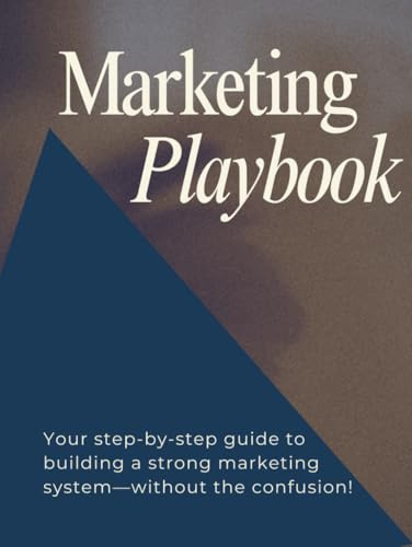Marketing Playbook: The Ultimate Notebook for Growth & Strategy