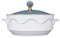 Eleeonora Zuppiera con Coperchio in Ceramica,Pentola Smaltata Vintage con Coperchio,Casseruola in Ghisa,Prevenire Le Ustioni,Prevenire Gli Odori,Adatto A Lavastoviglie