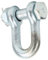 FTVOGUE Anchor Shackle 2T, 3.25T, 4.75T, 6.5T Alloy Steel Bow Type with Nut, High Strength, Long Service Life for Ship Lifting, Pulling And Lifting (2T)
