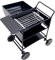 Kisangel Mini Barbecue pour Maison de Poupées Accessoire de Cuisine Miniature avec Détails Réalistes pour Amusement