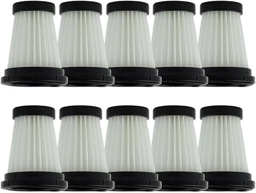 StarRing Lot de 4/10 filtres HEPA de rechange pour aspirateur à main Moosoo K12 K12 Pro K13 Invictus One 1.0 X7/2.0, lavable et réutilisable (lot de 10)