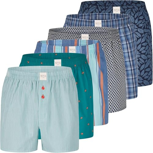Phil & Co. Berlin 6 Webboxer Herren American Boxer Boxershorts Shorts