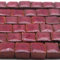 Mini Mosaico (5x5x3mm), 1000 pezzi vino rosso, RV01