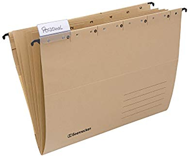 Soennecken Personalhefter 2053 DIN A4 Natronkarton natur +1Schild
