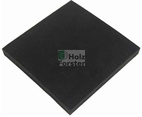 EUROTEC Rolfi EPDM Abstandshalter für Terrassenunterkonstruktion, 6mm, 25Stück