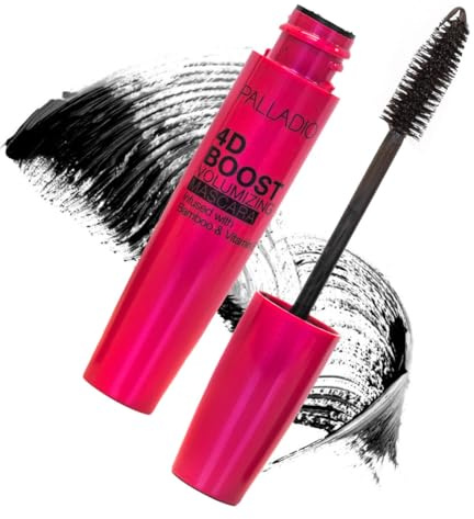 Palladio 4D Boost Volumizing Mascara, Black