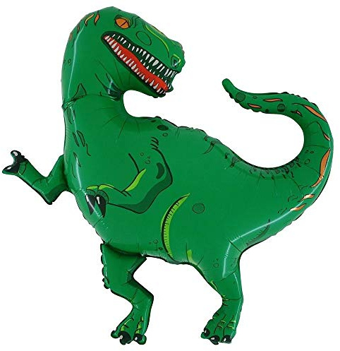 Folienballons (T-Rex grün 70cm)