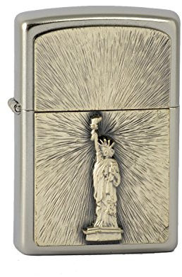 Zippo Feuerzeug, Edelstahloptik