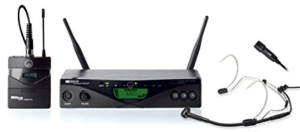 AKG WMS 470, Presenter Set B7 500.1-530.5MHz - Microfoni wireless con cuffie