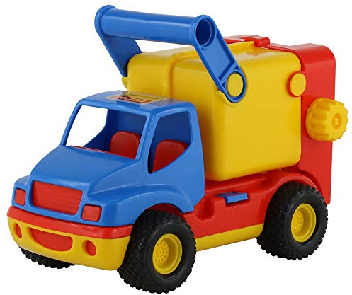 Wader ConsTruck Müllwagen Lastwagen LKW mit Mülltonne +12M