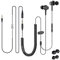 Avantree Auricolari TV con Cavo Lungo da 3,5 metri /11 ft, In Ear Cuffie Lunghe con microfono per PC, Auricolare/Cuffia Lunghi in metallo del tipo con Spirale Extra Filo - HF027