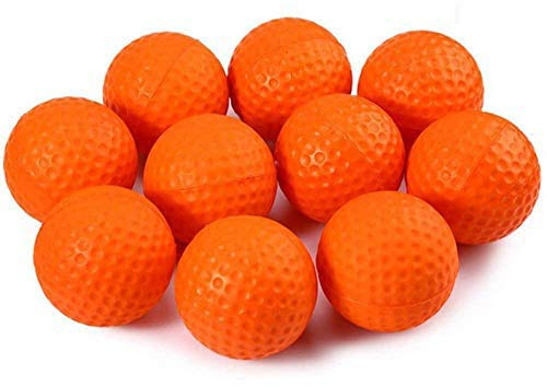 Kofull Golfbälle aus PU-Schaumstoff, für drinnen und draußen, zum Trainieren 42mm, orange 24pcs,