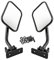 Carrfan Specchietti Laterali Specchietti retrovisori Specchi rettangolari Specchio Fuoristrada 4x4 Adattamento rapido per Jeep Wrangler