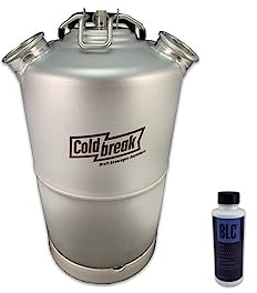 Coldbreak CLEANKEG-4 Jockey Box, Kegerator, Line Cleaning Kit, Dual Head-Sankey D, for American Beer Couplers, Stainless Steel