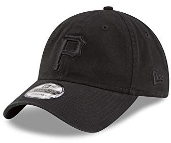 New Era Pittsburgh Pirates MLB Black On Black 9Twenty Cap - One-Size