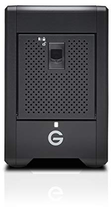 SanDisk® PROFESSIONAL G-RAID™ SHUTTLE 4 24 TB Hardware RAID mit 4 Bays, HDD Enterprise, Thunderbolt 3 (40 Gbit/s), USB-C (10 Gbit/s)