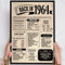 61 Geburtstag Geschenk, Alte Zeitung Holzbild Back in 1964 Vintage personalisierbar zum Hinstellen/Aufhängen opt. beleuchtet, 61 Geburtstag Frau, 61 Geburtstag Mann, 61. Geburtstag, 61 Geburtstag Deko