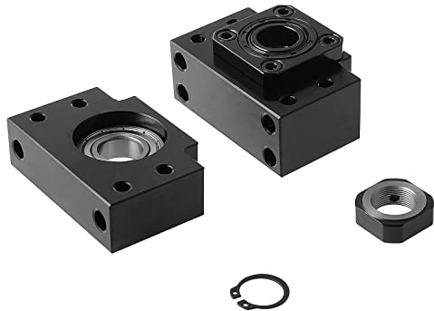 CNCMANS 1 Set BK15 / BF15 Karbonstahl Kugellager Schraube Block Halterung für RM/SFU 2005 Kugelumlaufspindel und Maschinen und Automatisierte Gerte