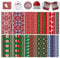 WOWOCUT Christmas Infusible Transfer Paper Sheets 4.5x12 Elk Plaid Bell Sublimation Paper for T-Shirts Mugs Coasters, for Heat Press
