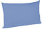sleepling Satin Kissenbezug, Kissenhülle aus 100% seidig weicher Baumwolle, Bezug Zierkissen, Sofakissen, Kissen, 60 Grad, Ökotex 100, Made in EU, 40 x 60 cm, Mittelblau