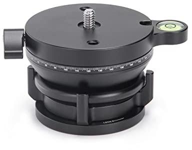 SUNWAYFOTO LB-68R 360 Panorama-Nivellierfuß-Stativkopf, 10 kg Tragkraft