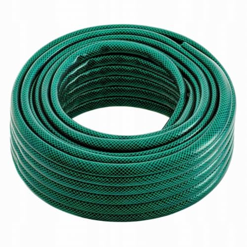 Schmith - 3-lagiger Gartenschlauch - 25m - 3/4 Durchmesser - Gartenzubehör - Gartengeräte - Reinigung - Langlebig - Robust