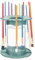 TAYSTE Brush Rinser - All-in-One Acrylic Paint Brush Cleaner for Studio & Outdoor Use, Silicone Watercolor Holder