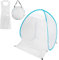 Portable Paint Tent for Spray Painting, Small Airbrush Pop-up Shelter Booth Station Complete with Storage Bag and 3 Disposable Aprons