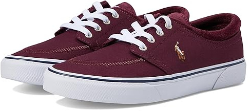Polo Ralph Lauren Keaton Lclii - Tenis para hombre, Harvard Wine, 42 EU