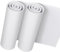 Do²ping 2 Paquets de Mousse EVA 5mm, 35.5 x 150cm Mousse EVA Blanc, EVA Foam Cosplay haute densité 86kg/m3 pour projet de bricolage de costume (2PCS 5mm Blanc)