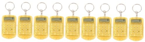 Housoutil Lot De 3 Porte-clés Miniatures pour Calculatrice Compacts pour Un Usage Quotidien pour Lécole Le Bureau Et Les Voyages