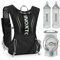 Doorslay Mochila de Hidratación Ultraligera 5L - Chaleco con Bolsa 1,5L o 2 Botellas 450ml - para Trail Running, Correr, Camping