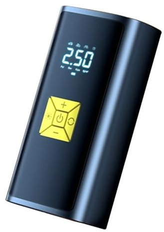 MZZYG Pompe À Air Intelligente Portable, Compresseur Automatique, Gonfleur De Pneus, for Moto, Vélo, 6000mAh, 150psi Gonfleur Rapide(Wireless Style)
