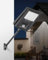 JACKYLED Solarlampen für Außen, Aussenlampe mit Bewegungsmelder, IP65 Wasserdichte Solarleuchte (1 Stück)