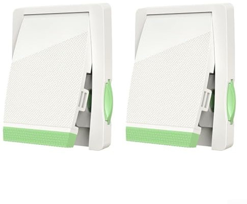 Kindersichere Home Solutions für Schiebetür-Schloss-Set in einem praktischen 2er-Pack Format jetzt erhältlich (grün)