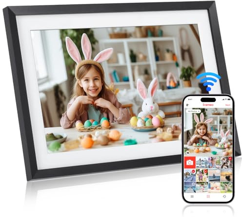 Digital fotoram, Rollei Smart Frame WiFi 107 10.1 ram digital fotoram 32 GB 1280 x 800 IPS pekskärm ögonblicksbilddelning av foton och video svart fotoram-digital-fotoram-ram-WiFi | WLAN digital fotoram 10,1 tum 1280 x 800 IPS pekskärm 32 GB minne svart digital fotoram ramar digitala ramar