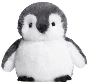 20cm Pinguin Kuscheltier,Weiches Stofftier Für Kinder,Lebensecht Baby Pinguin Kuscheltier,Pinguinstofftier Klein,Perfekter Begleiter Für Tierliebhaber Dekoration,Zum Kuscheln Spielen Schlafen (Grau)