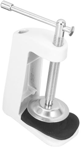 Toyvian C Klemme Metall Tischmontageklemme für Mikrofonständer Stabile Halteklammer für LED Tischlampen Belastbare Schreibtisch Halterung Passend für Dicke Tischplatten Verformungsfrei