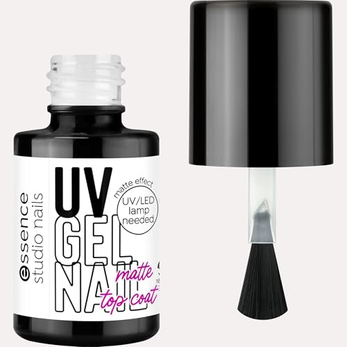 essence studio nails UV GEL NAIL matte top coat Nr. 01 Transparent 5ml