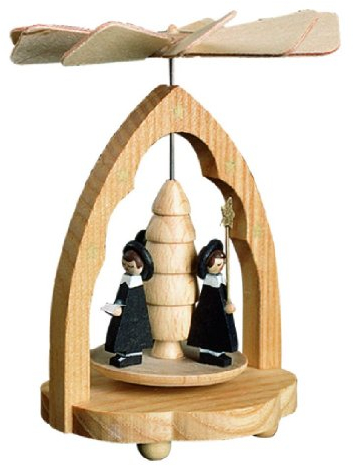 Weihnachtspyramide Erzgebirge Richard Glässer Seiffen Wärmespiel Kurrende, 01703