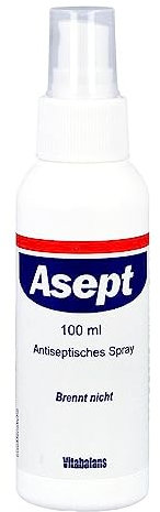 Asept Desinfektionsspray, 100 ml