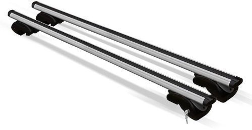 VDP Aluminium Relingträger L Dachträger kompatibel mit BMW 3er Touring 1994-2012