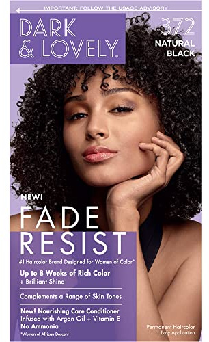 Dark & Lovely Color #372 Natural Black