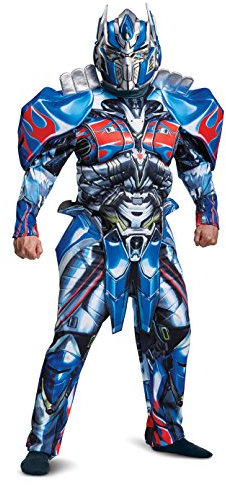 Disguise Transformers 5 Deluxe Optimus Prime Fancy Dress Costume X-Large
