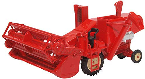 Oxford Diecast 76CHV001 Combine Harvester Red OO Gauge