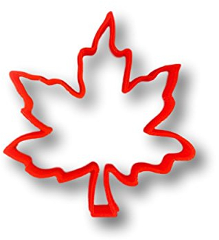 Emporte-pièce en forme de feuille d'érable