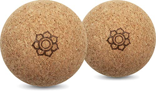 2x Harmony Ball® Kork Massageball – Hautfreundlich und 100% ökologisches Naturprodukt für Faszien-/Selbstmassage - Made in EU