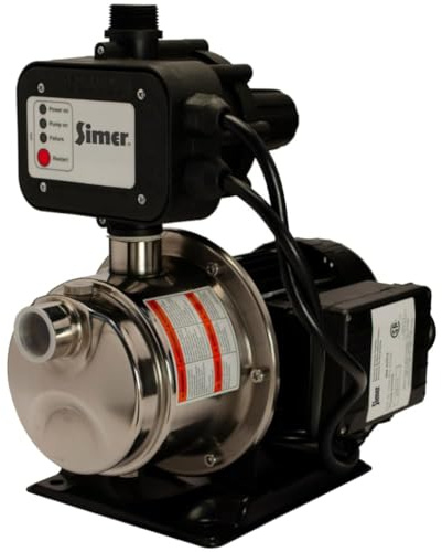Simer 4075SS-01 Pompa booster pressione 3/4 HP